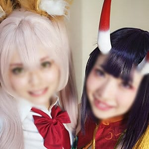 【皆月ひかる・彩川ゆめ】shc0024|ちいえろ&ゆめ|亜愛安威コスプレ撮影会|素人AVなび