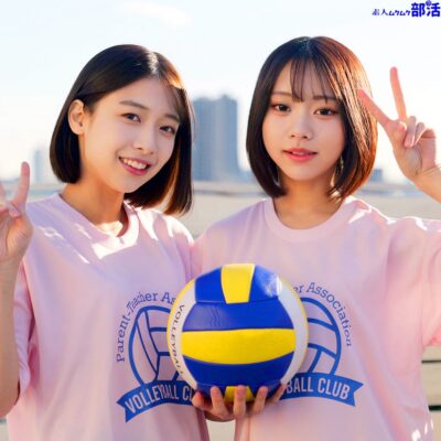 【湊波流】smub123|はるちゃん&いとちゃん|素人ムクムク-部活-